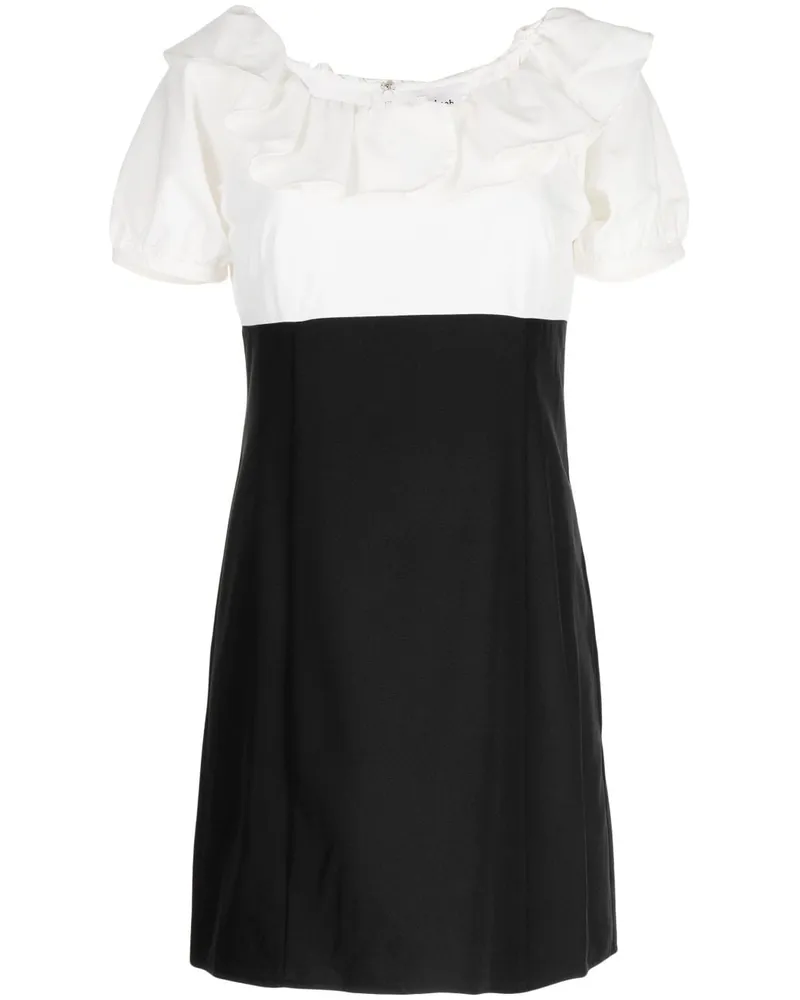 b+ab Kleid in A-Linie - Weiß Weiß