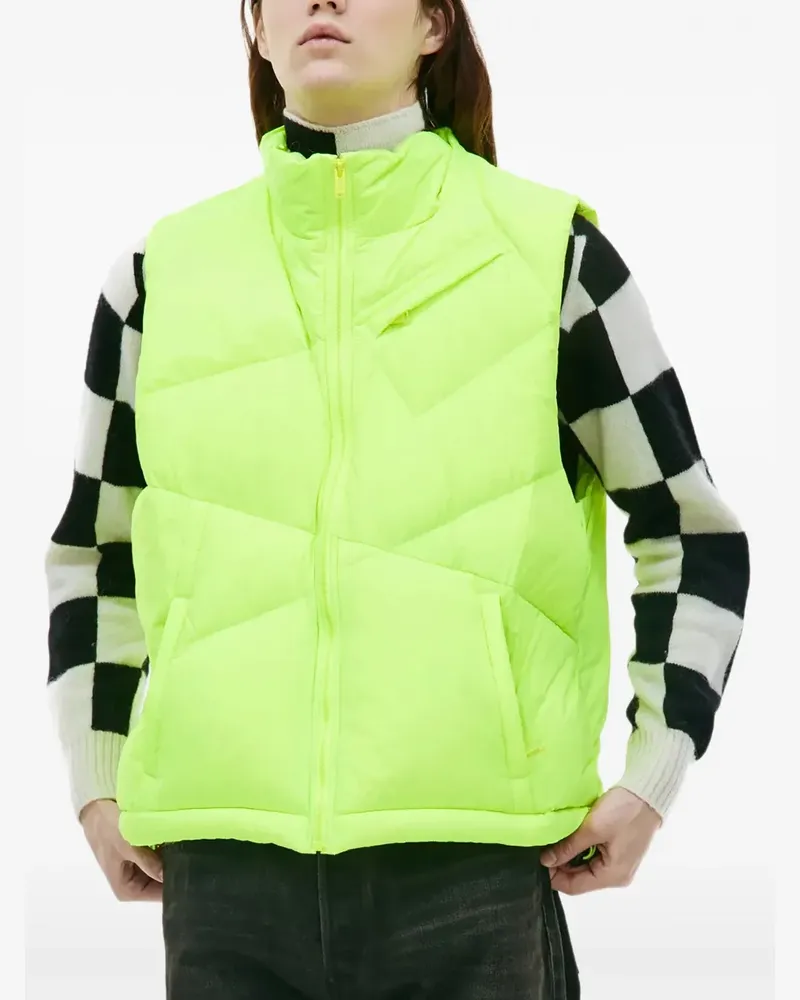 Undercover quilted puffer vest - Gelb Gelb