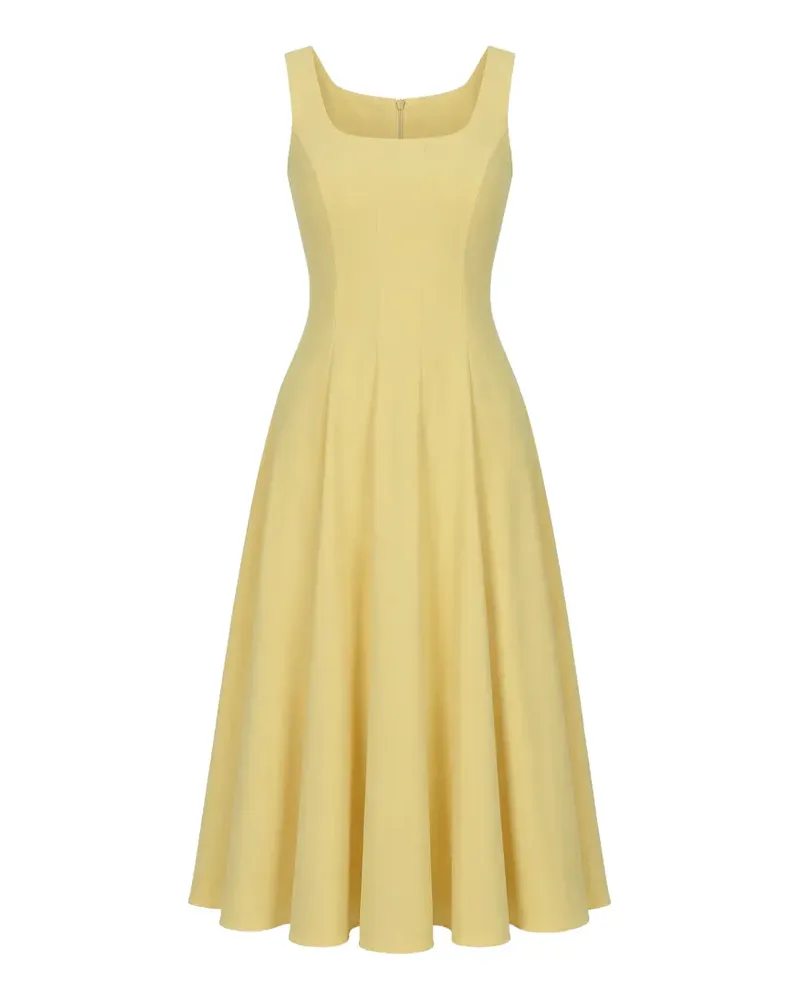 Ted Baker Arlott midi dress - Gelb Gelb