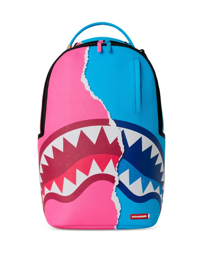 Sprayground Rucksack mit Hai-Print - Rosa Rosa