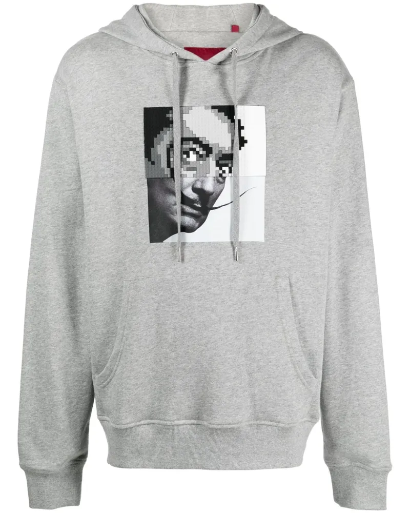 Mostly Heard Rarely Seen Hoodie mit Dolly-Print Grau