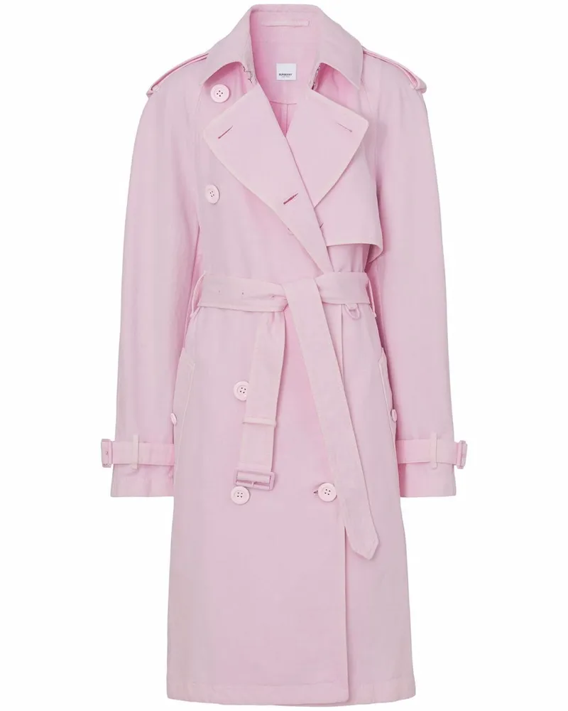 Burberry Klassischer Trenchcoat - Rosa Rosa