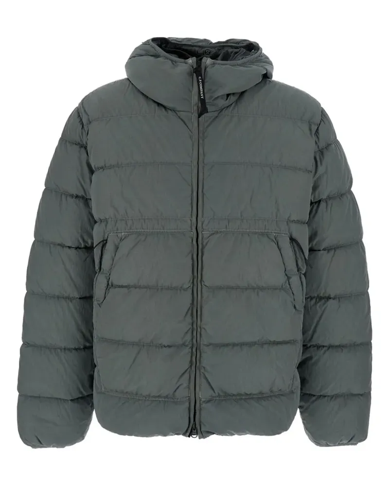 C.P. Company Gesteppte Kapuzenjacke - Grau Grau