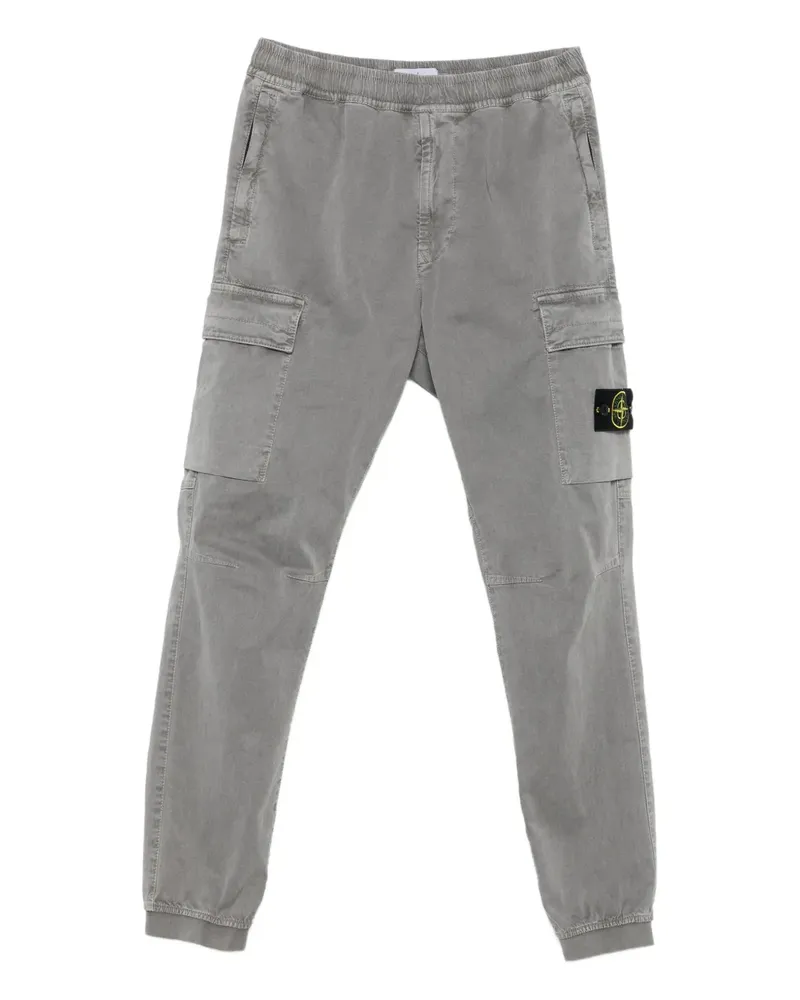 Stone Island Hose mit aufgesetzter Tasche - Grau Grau