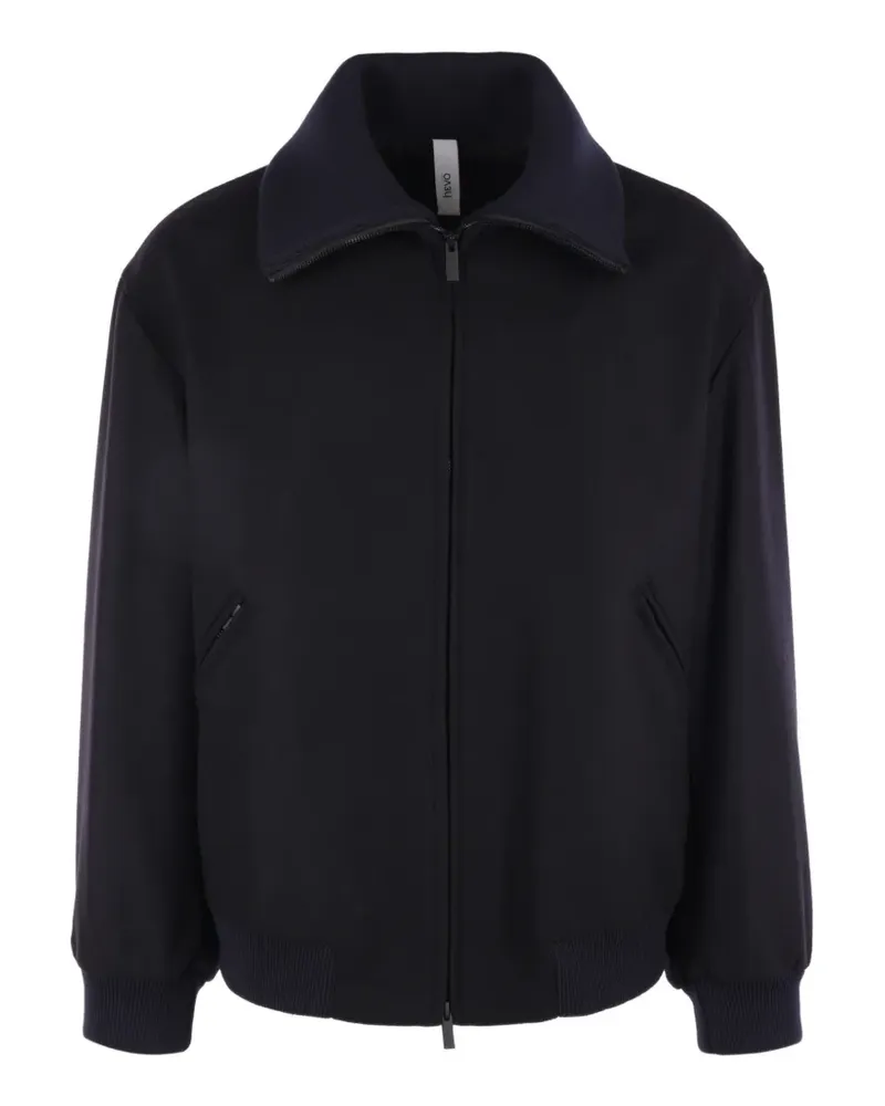 Hevò Palmintiello Bomberjacke mit Reißverschluss - Blau Blau