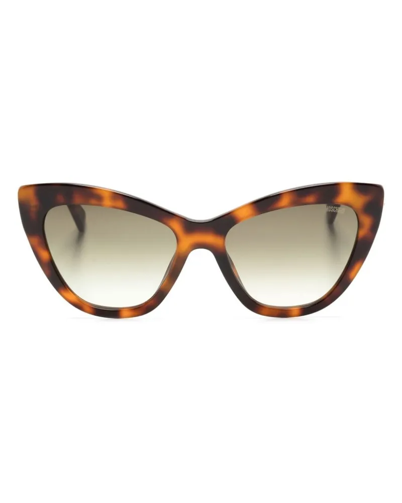 Moschino Mos 122S Cat-Eye-Sonnenbrille Braun