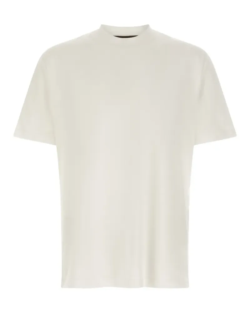 Brioni T-Shirt mit Logo-Stickerei - Nude Nude