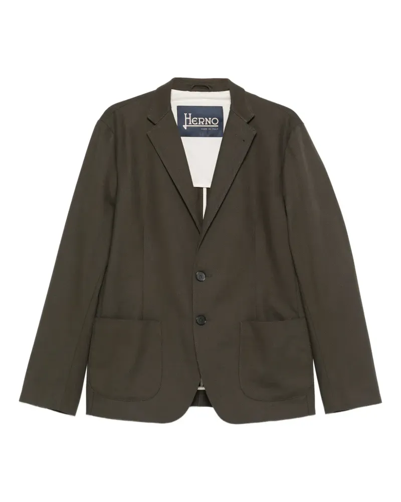 Herno Sakko mit aufgesetzter Tasche - Grün Grün