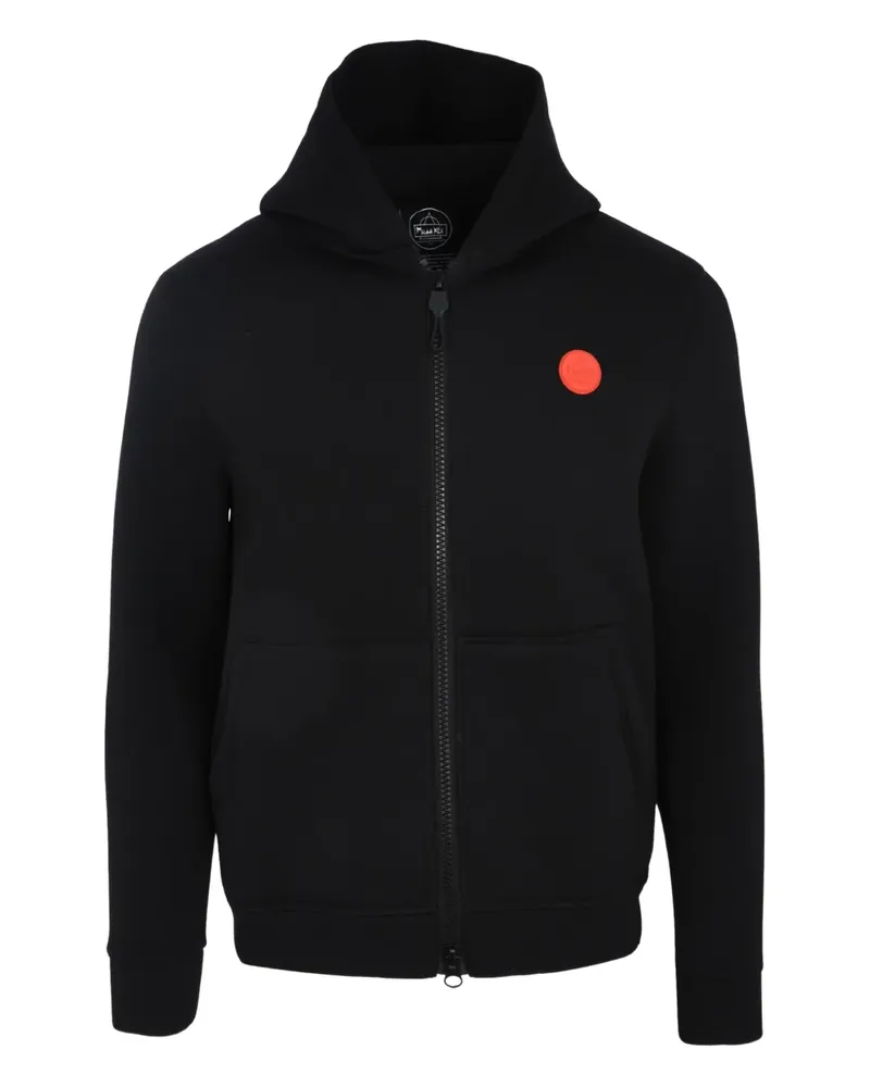 MAUNA KEA Hoodie mit Kontrastnähten - Schwarz Schwarz