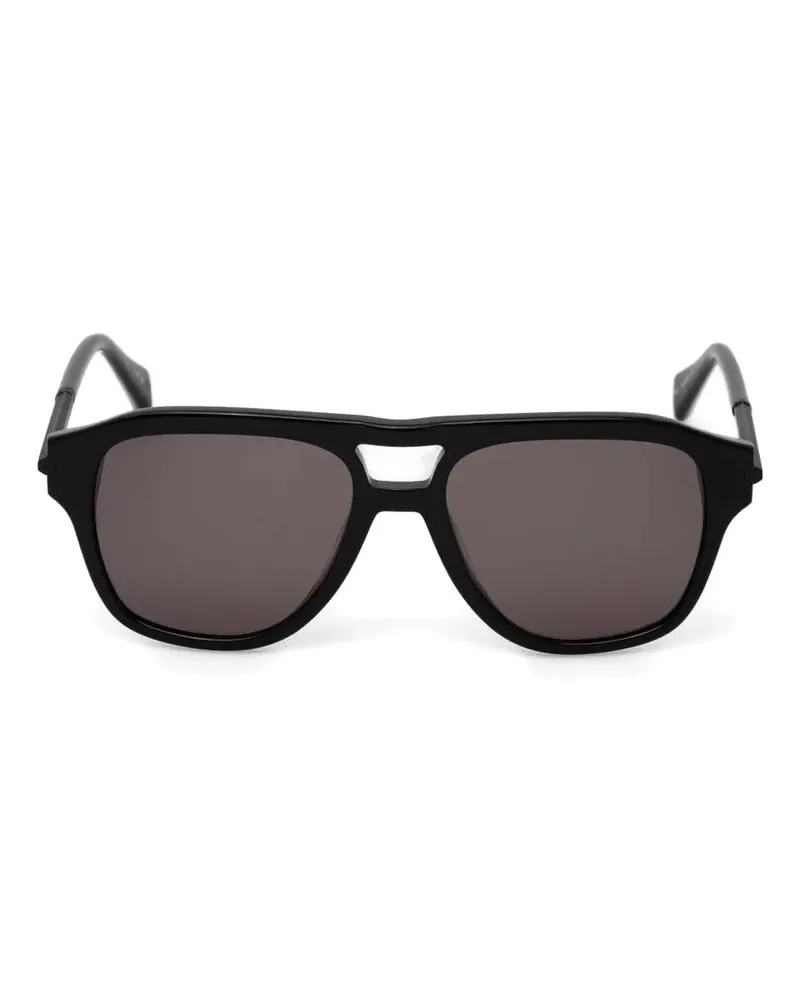 AllSaints Getönte Pilotenbrille - Schwarz Schwarz
