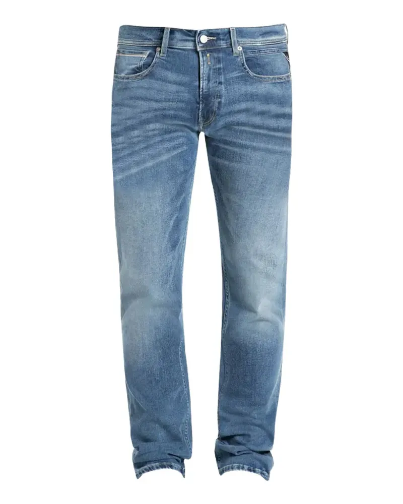 Replay Grover faded-effect jeans - Blau Blau