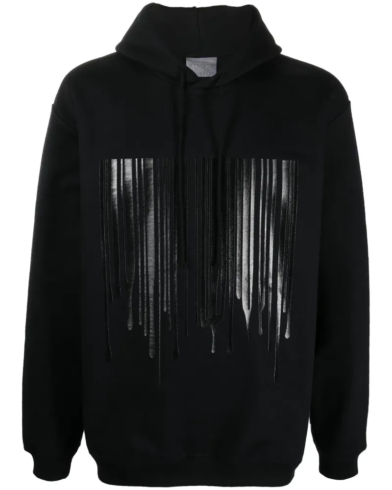 VTMNTS Hoodie mit Logo - Schwarz Schwarz