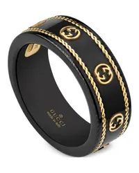 Gucci Icon Ring Schwarz