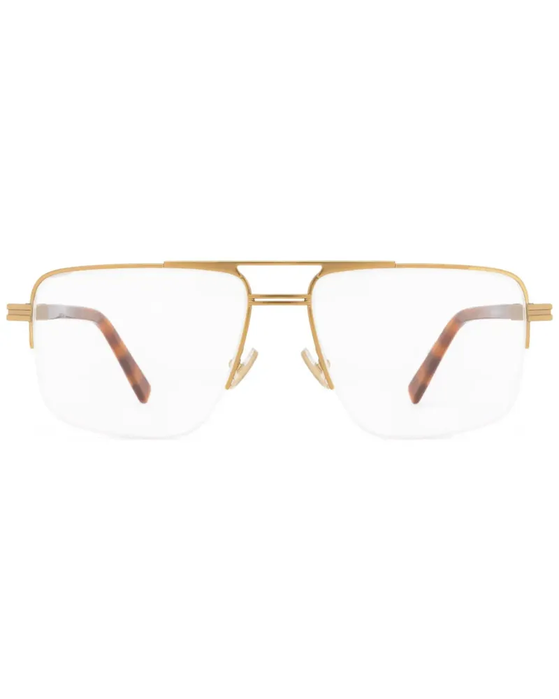 Ermenegildo Zegna Klassische Pilotenbrille - Gold Gold