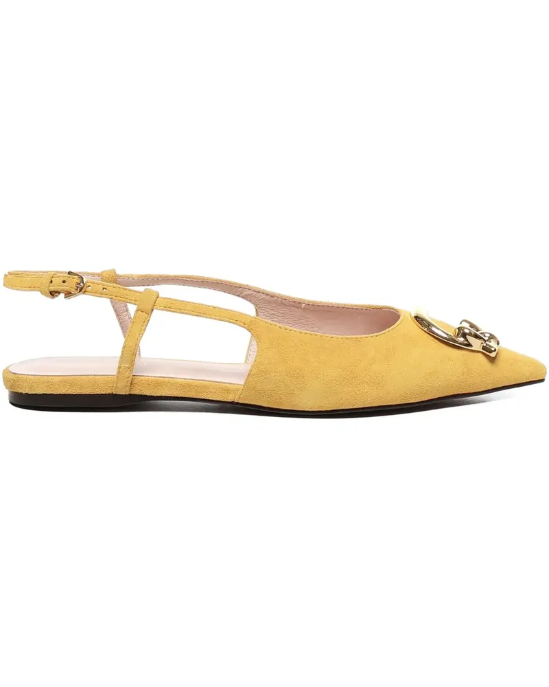 Coccinelle C-me Slingback-Ballerinas - Gelb Gelb