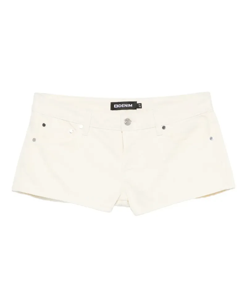 EB Denim Tief sitzende Portman Shorts - Nude Nude
