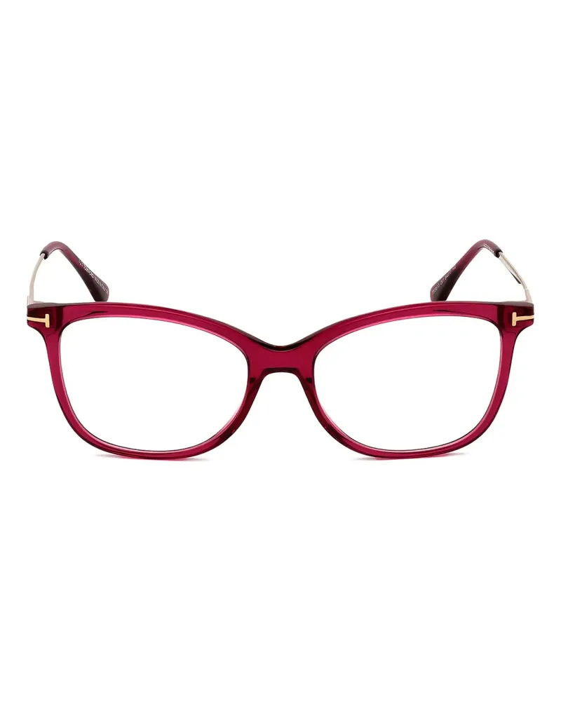 Tom Ford Brille mit eckigem Gestell - Rosa Rosa