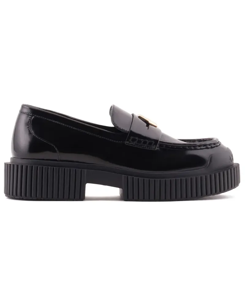 Armani Exchange Klassische Loafer - Schwarz Schwarz
