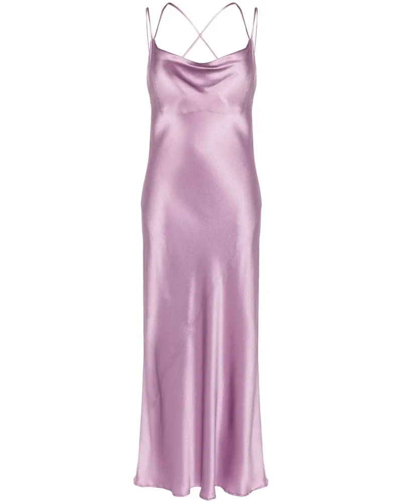 Antonelli Firenze Camisole-Kleid aus Satin Rosa