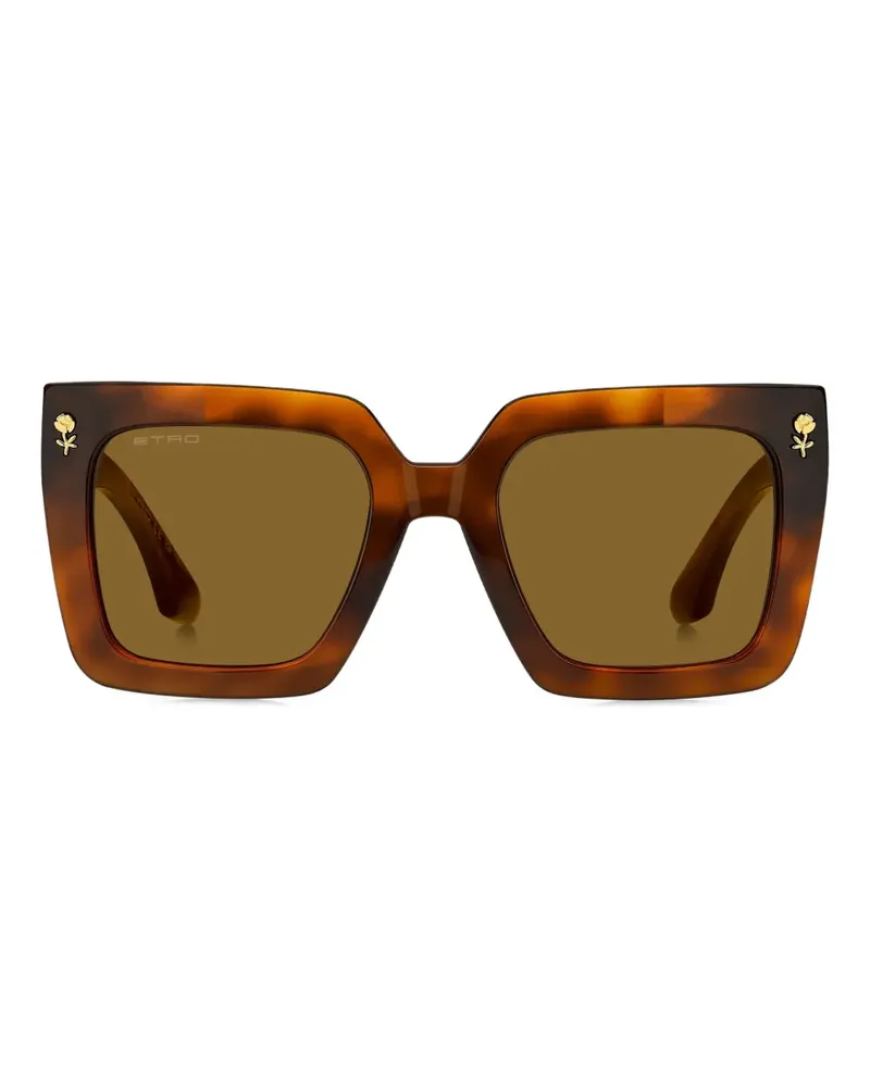 Etro ColorStripes Sonnenbrille - Braun Braun