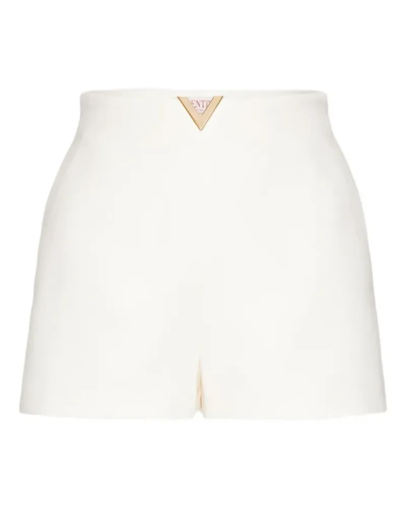 Valentino Garavani Crepe Couture Schlaghose - Weiß Weiß