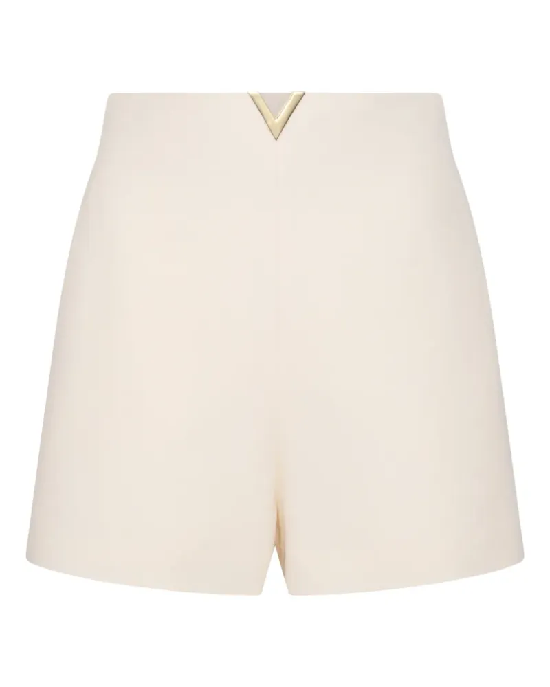 Valentino Garavani Crepe Couture Schlaghose - Weiß Weiß