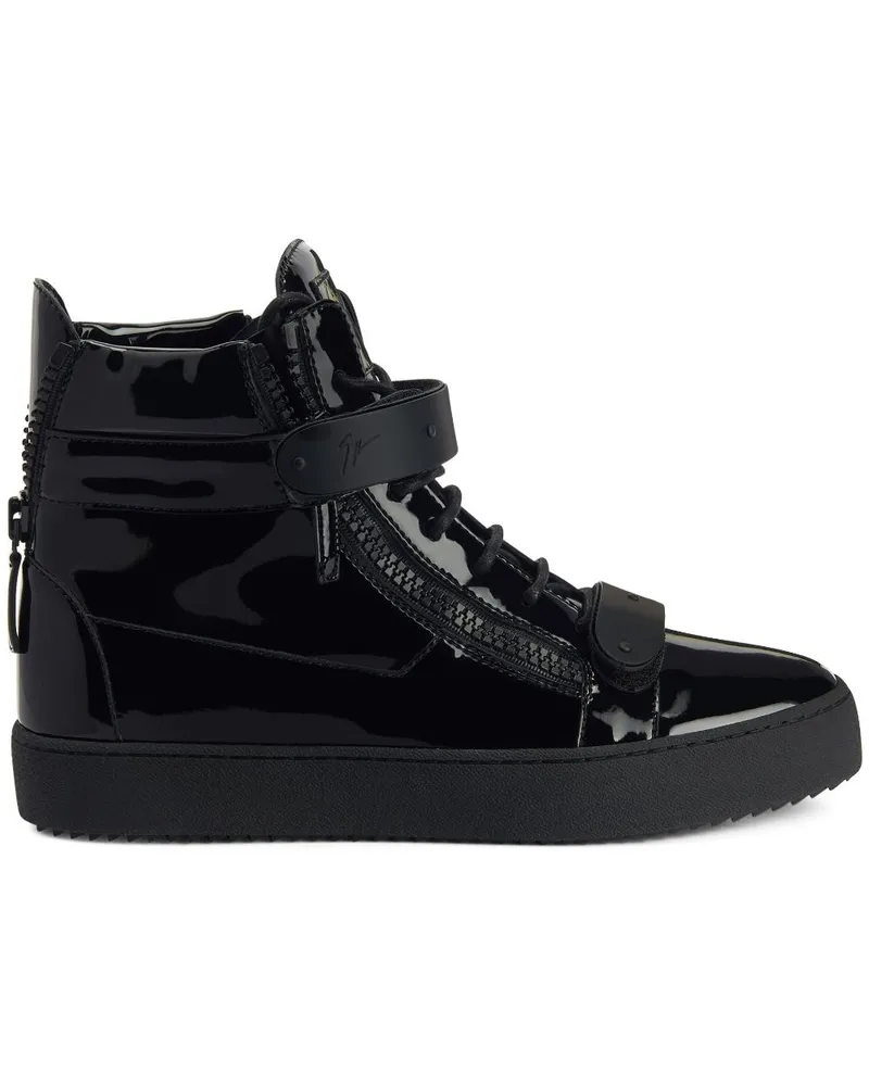 Giuseppe Zanotti Coby High-Top-Sneakers - Schwarz Schwarz