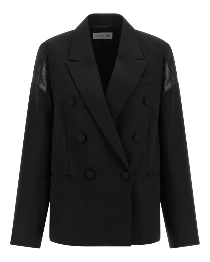 ARMARIUM Sveva double-breasted blazer - Schwarz Schwarz