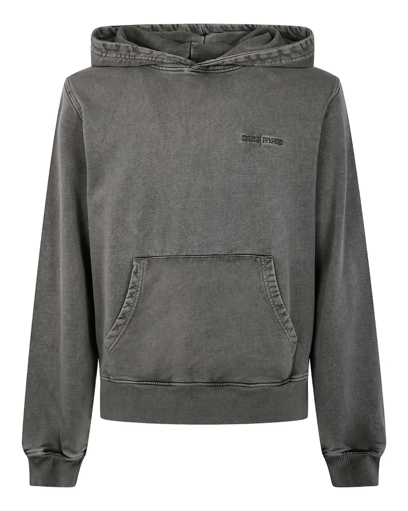 Daily Paper Hoodie mit Logo-Stickerei - Grau Grau