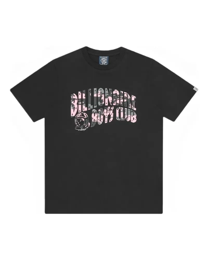 Billionaire Boys Club Camo Arch T-Shirt mit Camouflage-Logo - Schwarz Schwarz