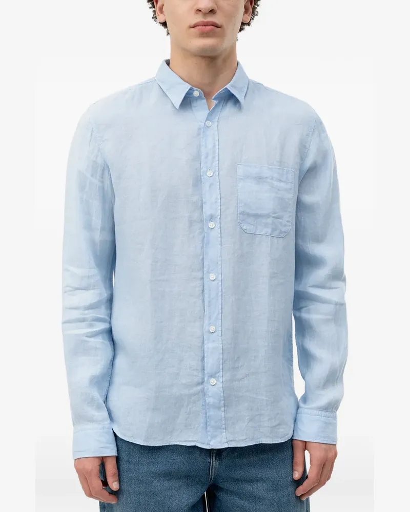 HUGO BOSS chest-pocket shirt - Blau Blau