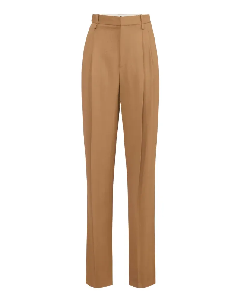 Elisabetta Franchi Hose aus Gabardine - Nude Nude