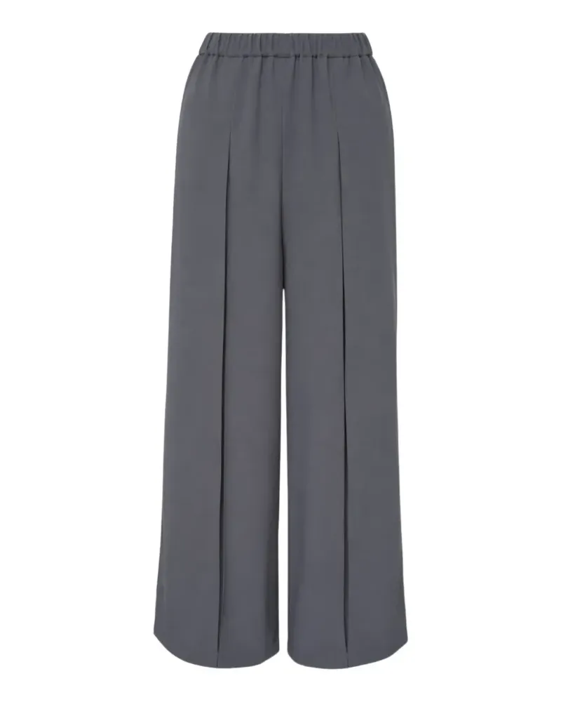 ENFÖLD Weite Hose mit Kellerfalten - Grau Grau