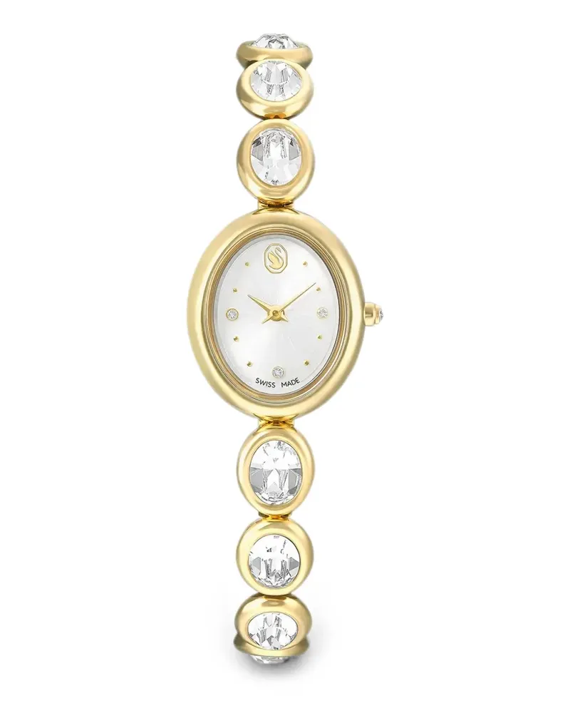 Swarovski crystal-embellished 25mm watch - Weiß Weiß