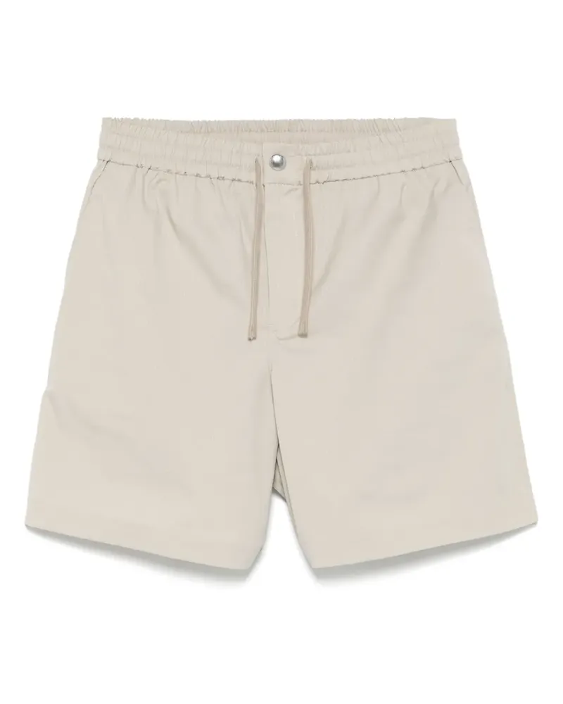 Kitsuné Shorts mit elastischem Bund - Grau Grau