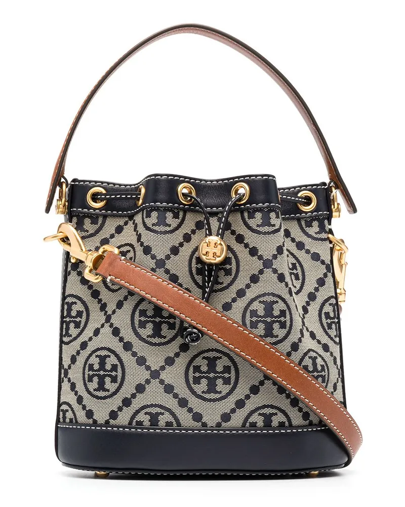 Tory Burch Beuteltasche mit T-Monogramm - Nude Nude