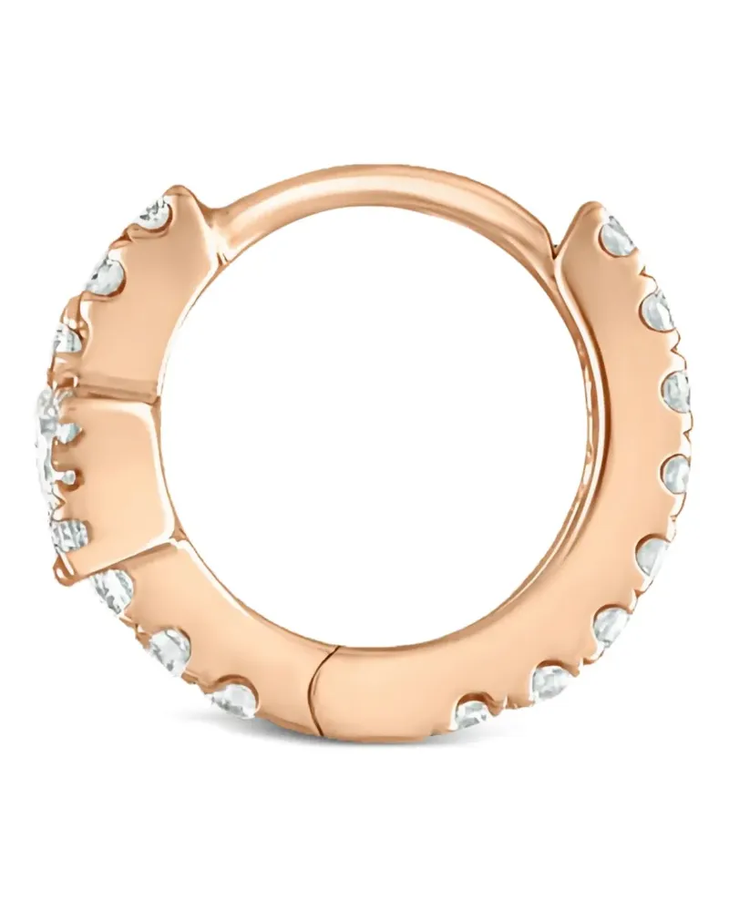 Maria Tash 18kt Weißgoldohrring mit Diamanten - Rosa Rosa