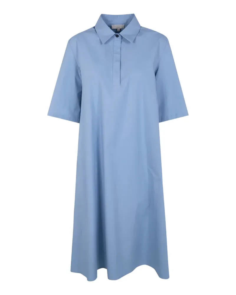 Antonelli Firenze polo-collar dress - Blau Blau
