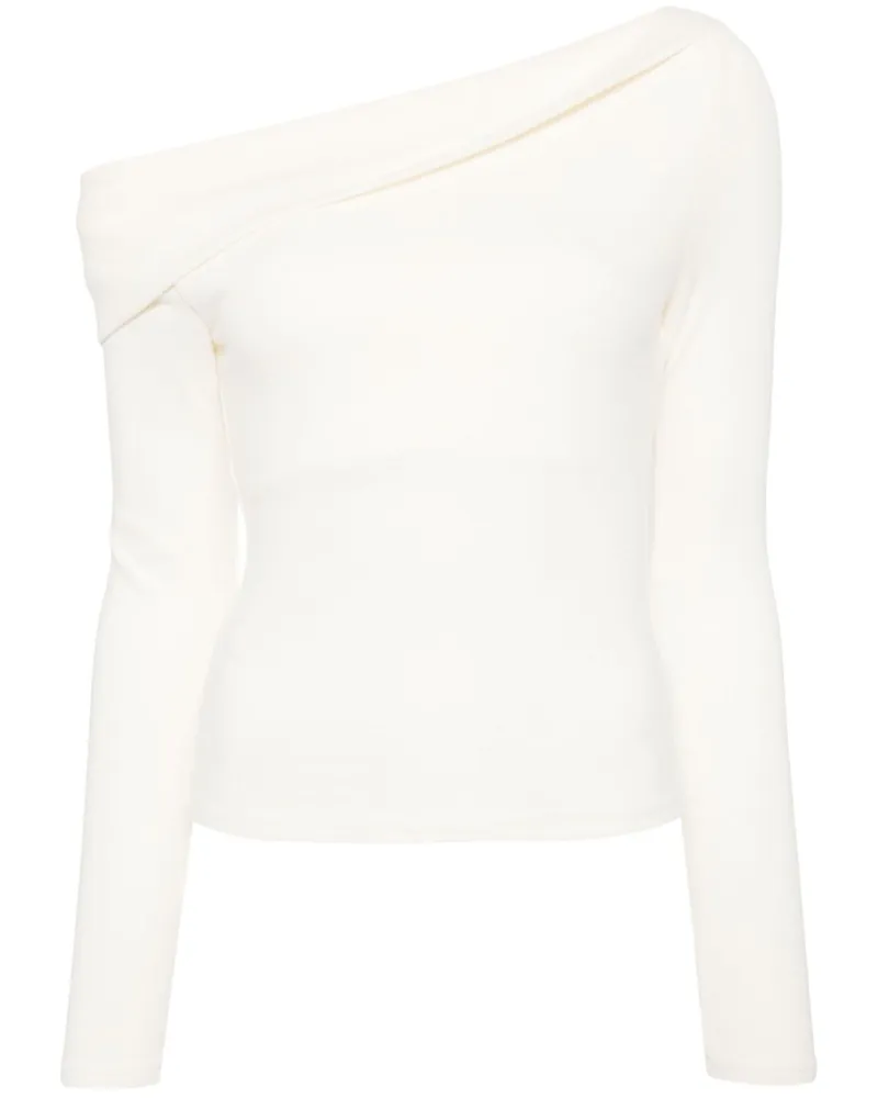Reformation Schulterfreies Oberteil - Nude Nude