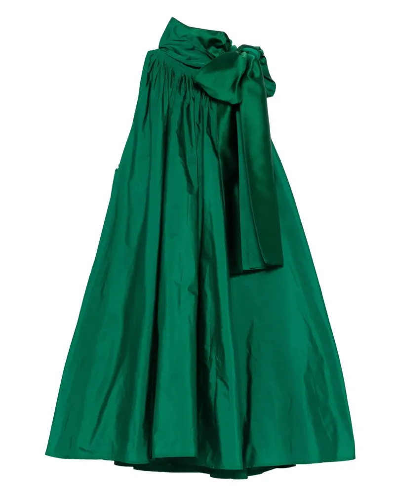 Max Mara Kleid mit Schleifendetail - Grün Grün