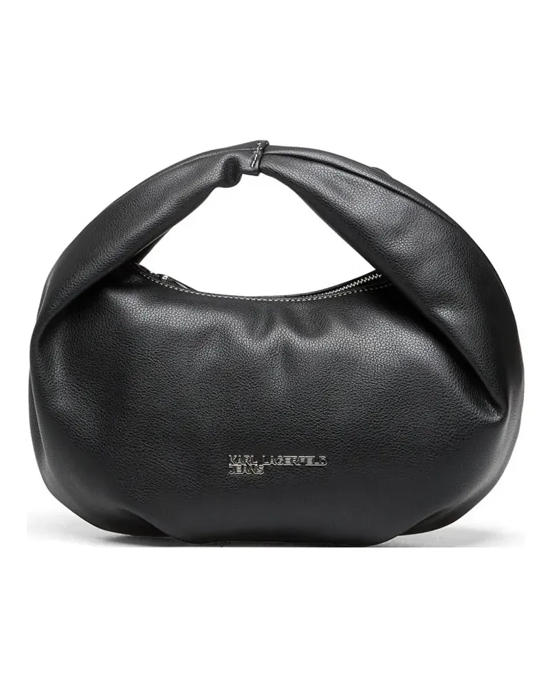 Karl Lagerfeld logo-detail tote bag - Schwarz Schwarz