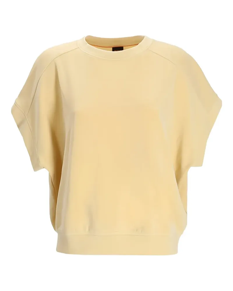 HUGO BOSS T-Shirt mit rundem Ausschnitt - Gelb Gelb