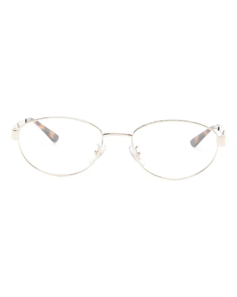 Ray Ban Brille mit ovalem Gestell - Gold Gold