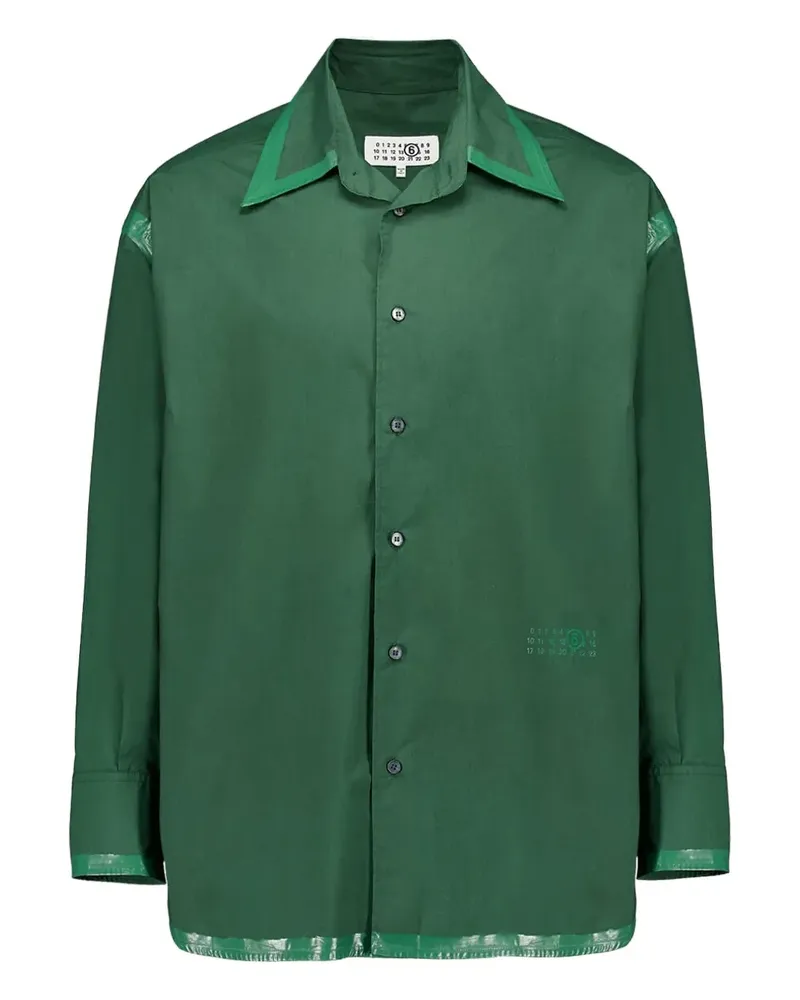 Maison Margiela Klassisches Hemd - Grün Grün