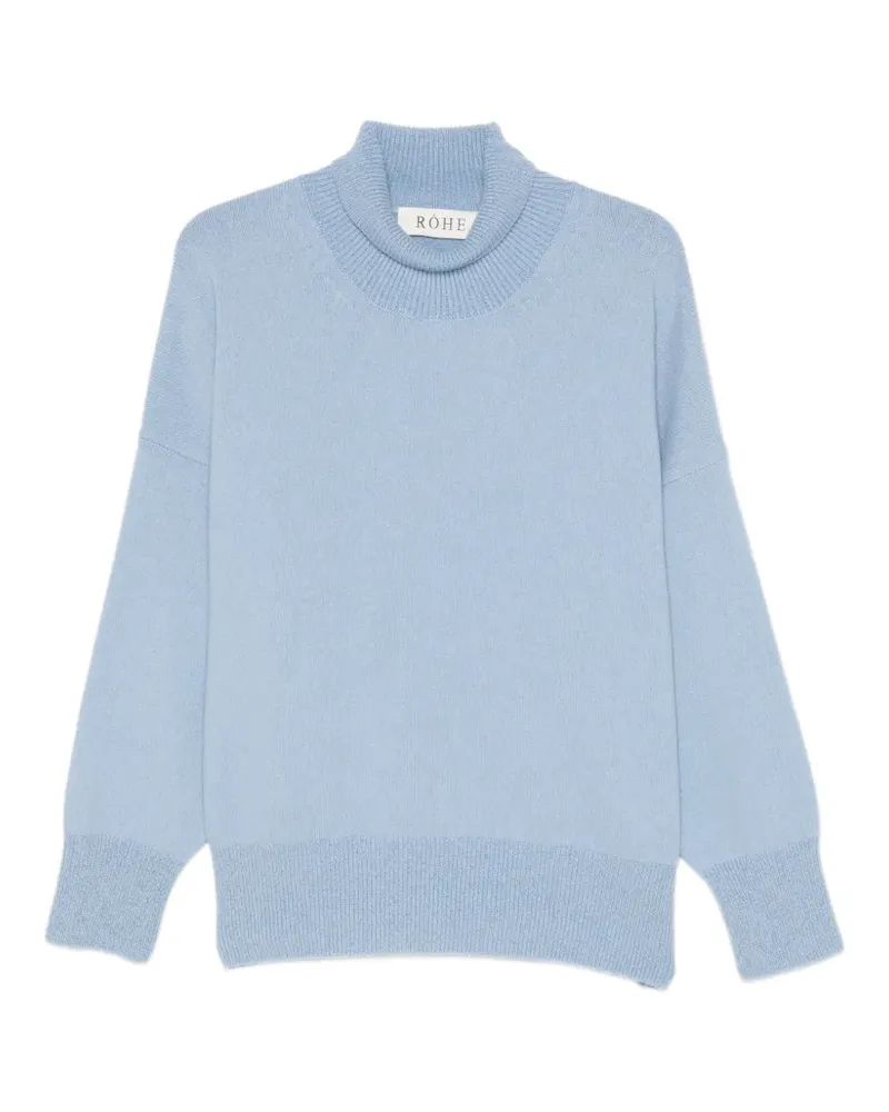 Róhe Pullover mit Rollkragen - Blau Blau