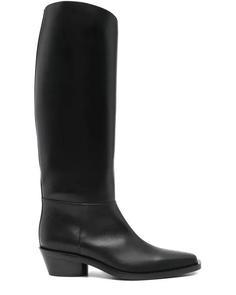 Proenza Schouler Stiefel aus Leder - Schwarz Schwarz
