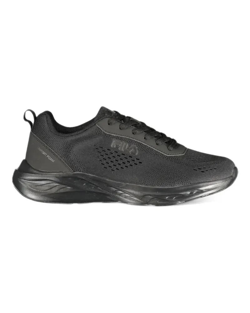 Fila Spectris Sneakers mit Logo-Patch - Schwarz Schwarz