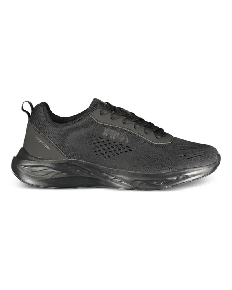 Fila Spectris Sneakers mit Logo-Patch - Schwarz Schwarz