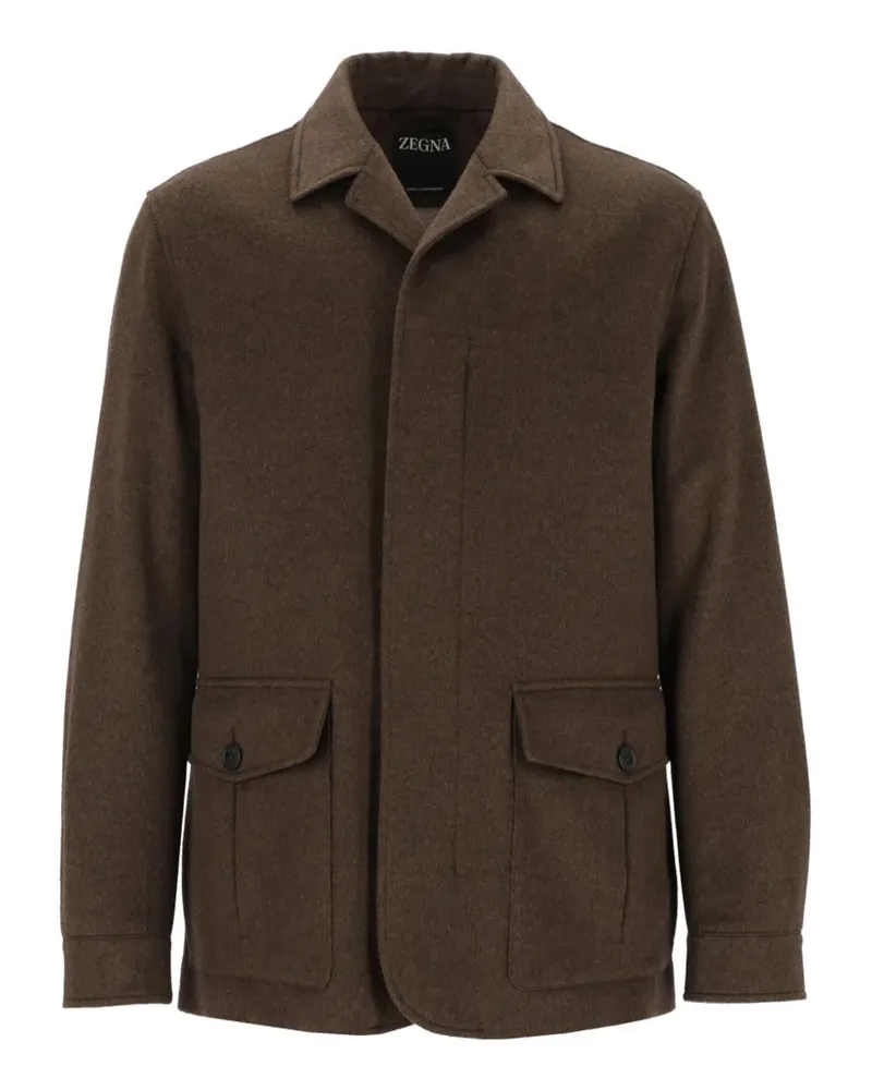 Ermenegildo Zegna Field Jacke - Braun Braun