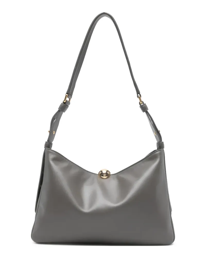 Furla urban-grey sphere-detail shoulder bag - Grau Grau